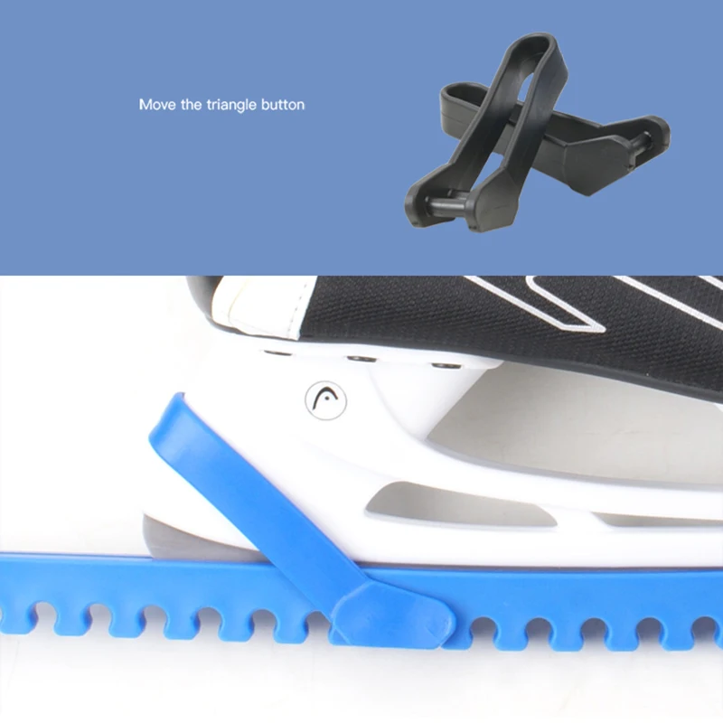 Регулируемая фигурная хоккейная рамка для обуви защита от скольжения ржавчины