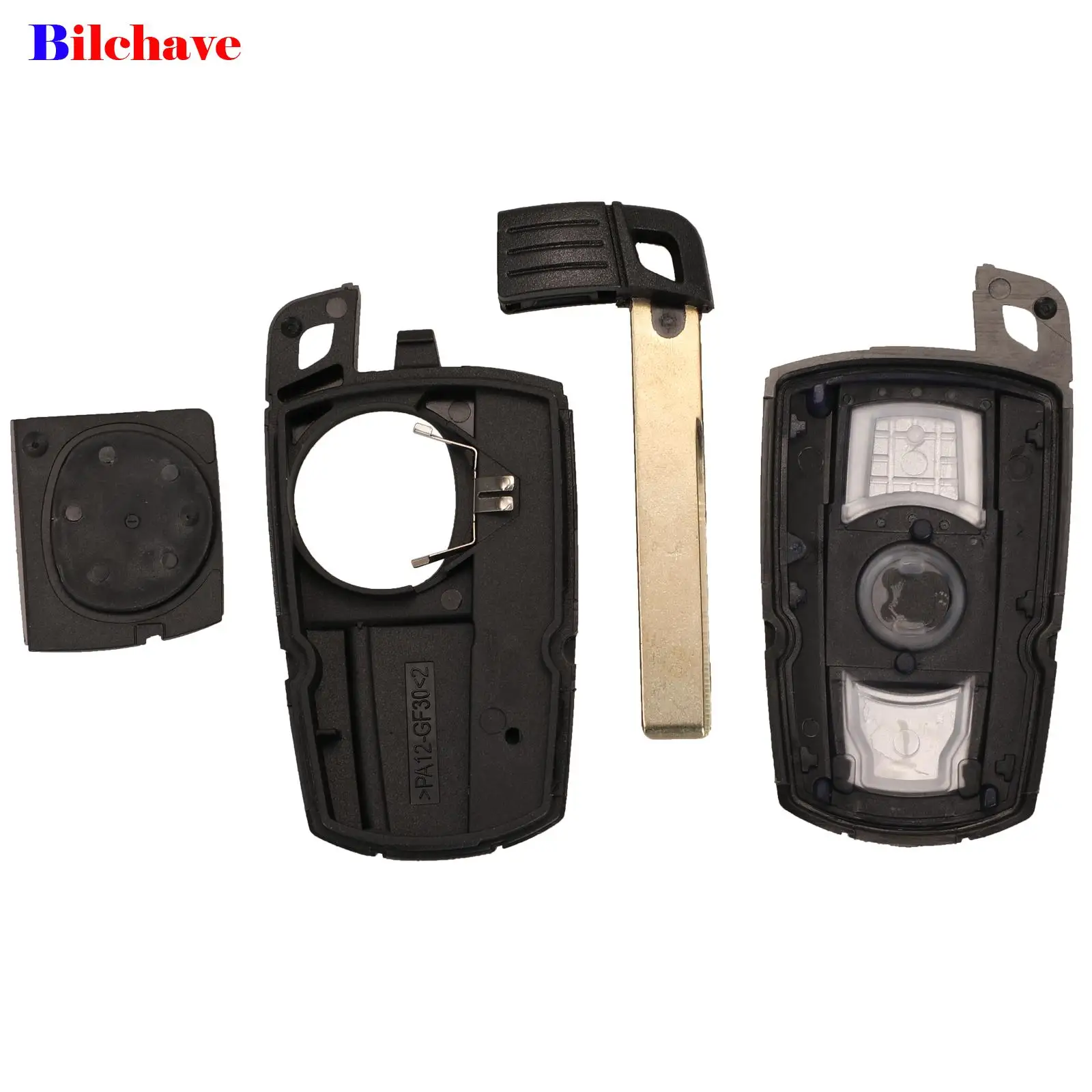 Bilchave 10pcs 3Button For BMW 1 3 5 6 Series E61 E90 E82 E70 E71 E87 E88 E89 X5 X6 Fob Remote Car Key Shell Case Replacement | Автомобили