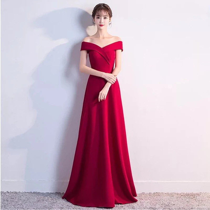 Свадебное вечернее платье потрясающая одежда длинное свадебное для невесты