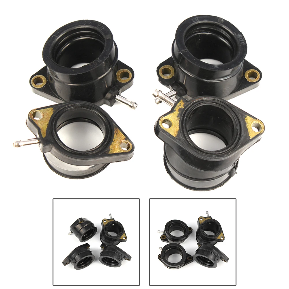 

Мотоциклетный карбюратор для впускного коллектора, 4 шт., комплект соединительных сапог для Yamaha FZS600 FAZER 600 1998 1999 2000 2001 2002 2003