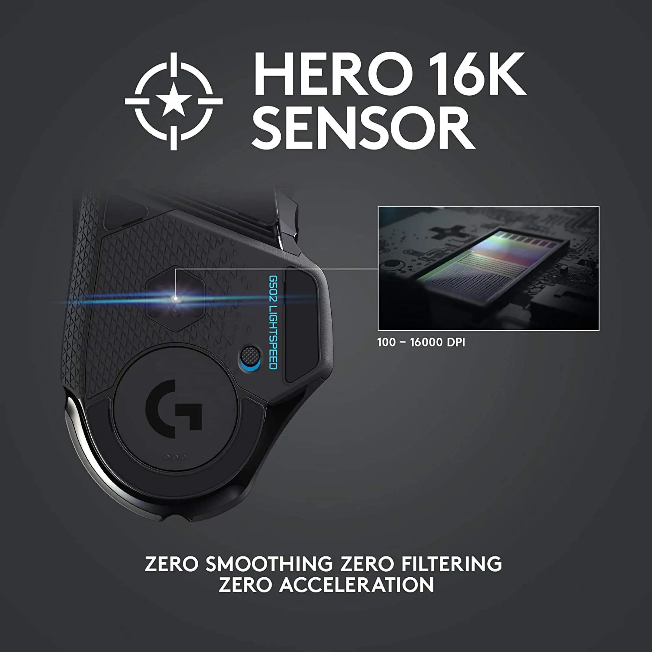 New G502 HERO LIGHTSPEED Wireless Gaming Mouse 2.4GHz 16000DPI RGB Suitable For E-Sports Gamers | Компьютеры и офис