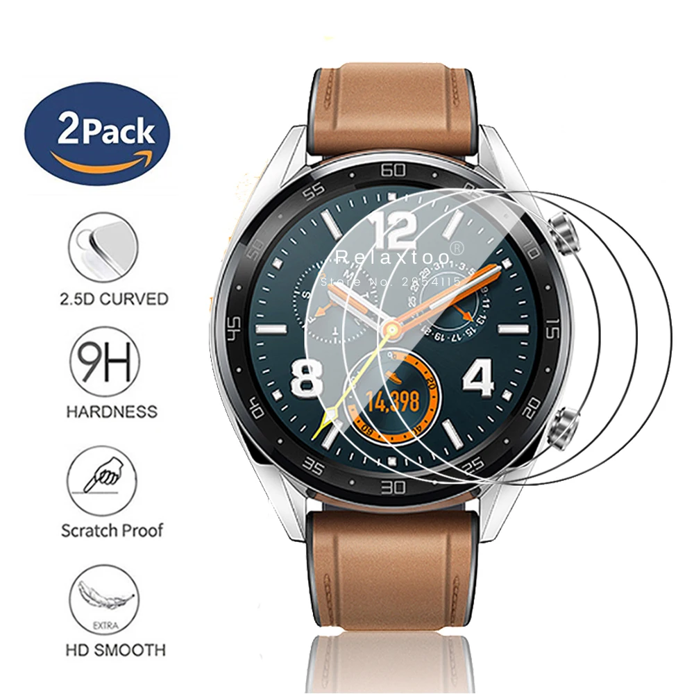 Защитное стекло для смарт часов huawei watch gt 2 Защитная пленка gt2 tg2 2gt (46 мм) tg