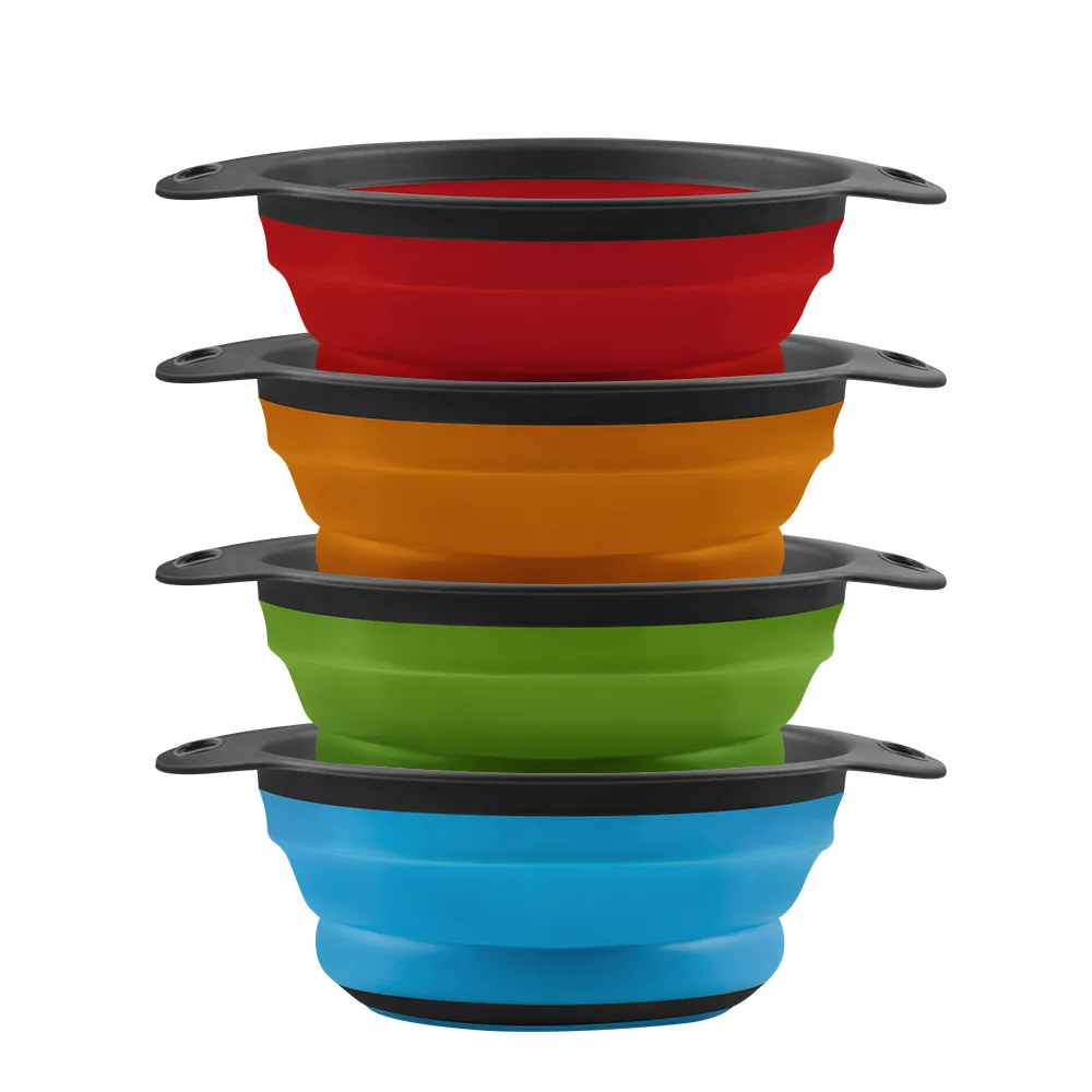 XYj новый дизайн кухонный складной силиконовый дуршлаг складная корзина для мытья