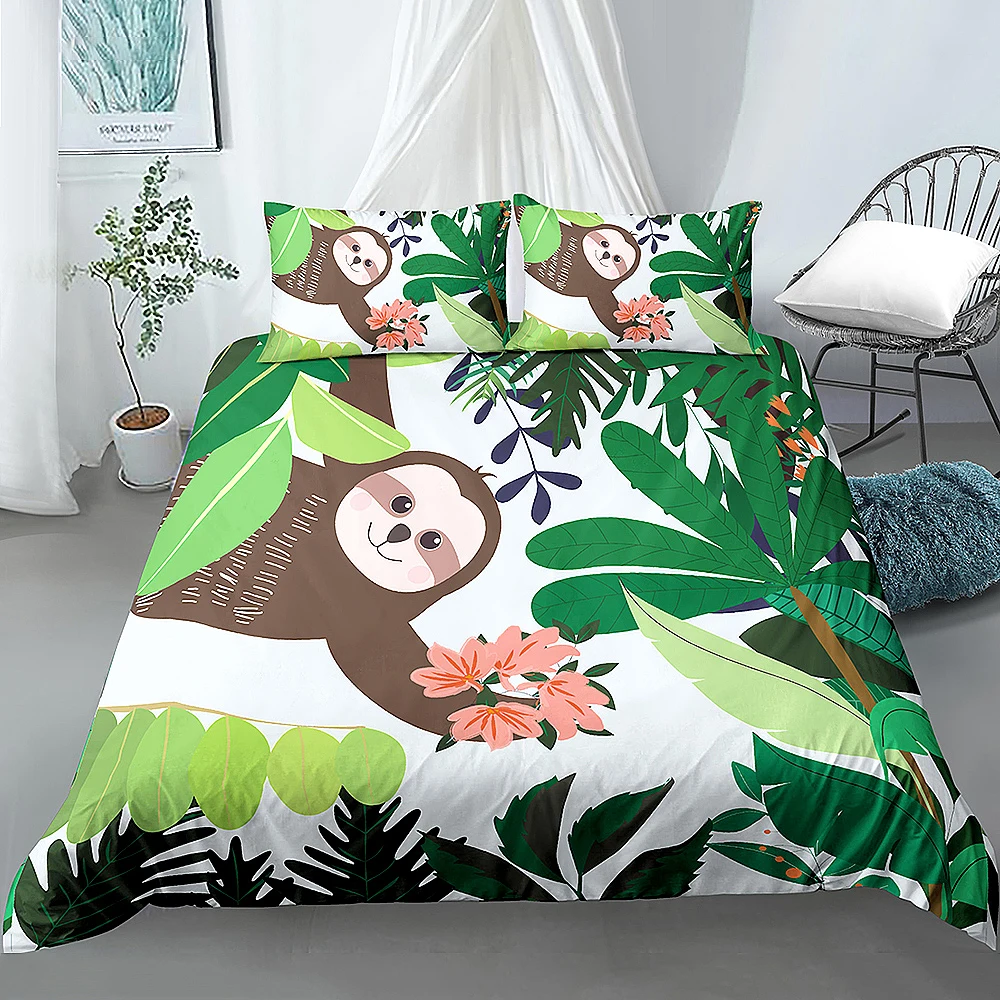 

Детский комплект постельного белья с пододеяльником и наволочкой, 2/3 шт.