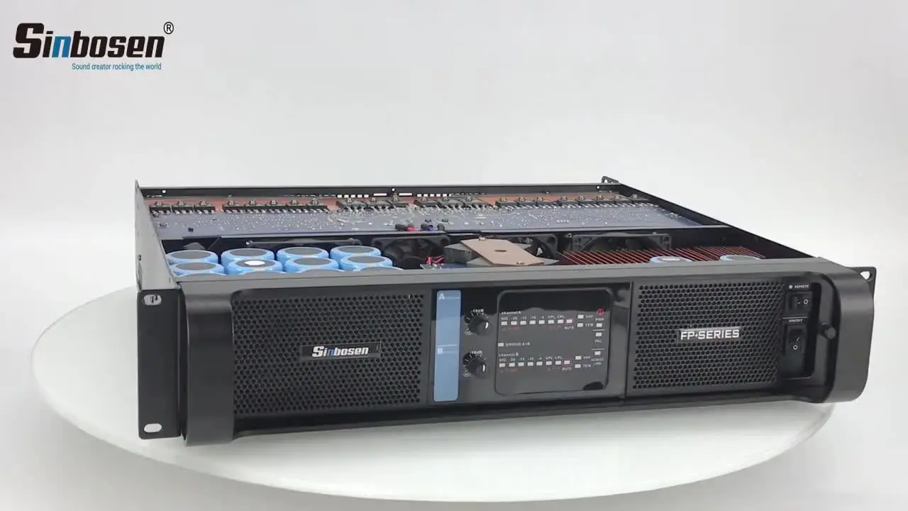 

Professional stereo Audio Amplify 2 channels 4000 watts power amplifiers