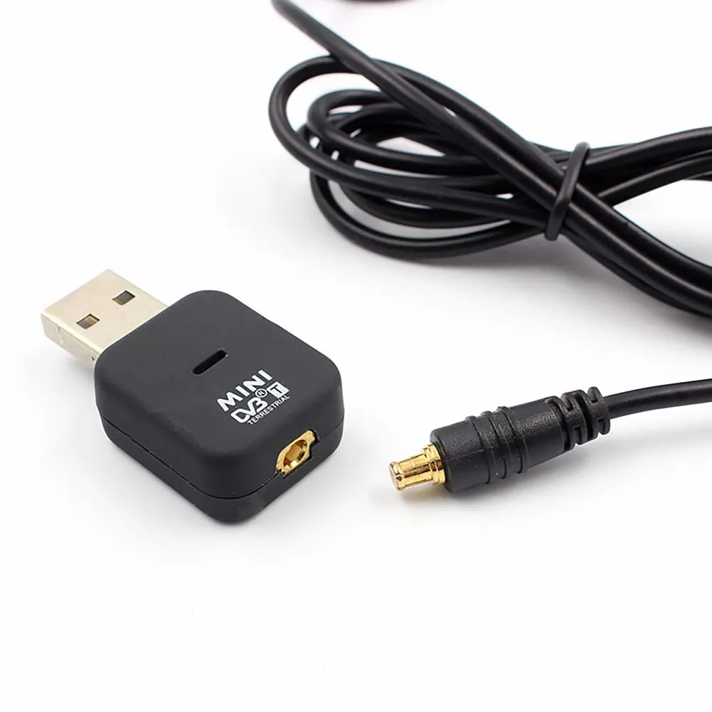 Беспроводная мини цифровая телевизионная Флешка тюнер USB 2,0 Dongle Stick приемник dvb-t с антенна дистанционного управления HD tv Крытый SDR+ DAB+ FM