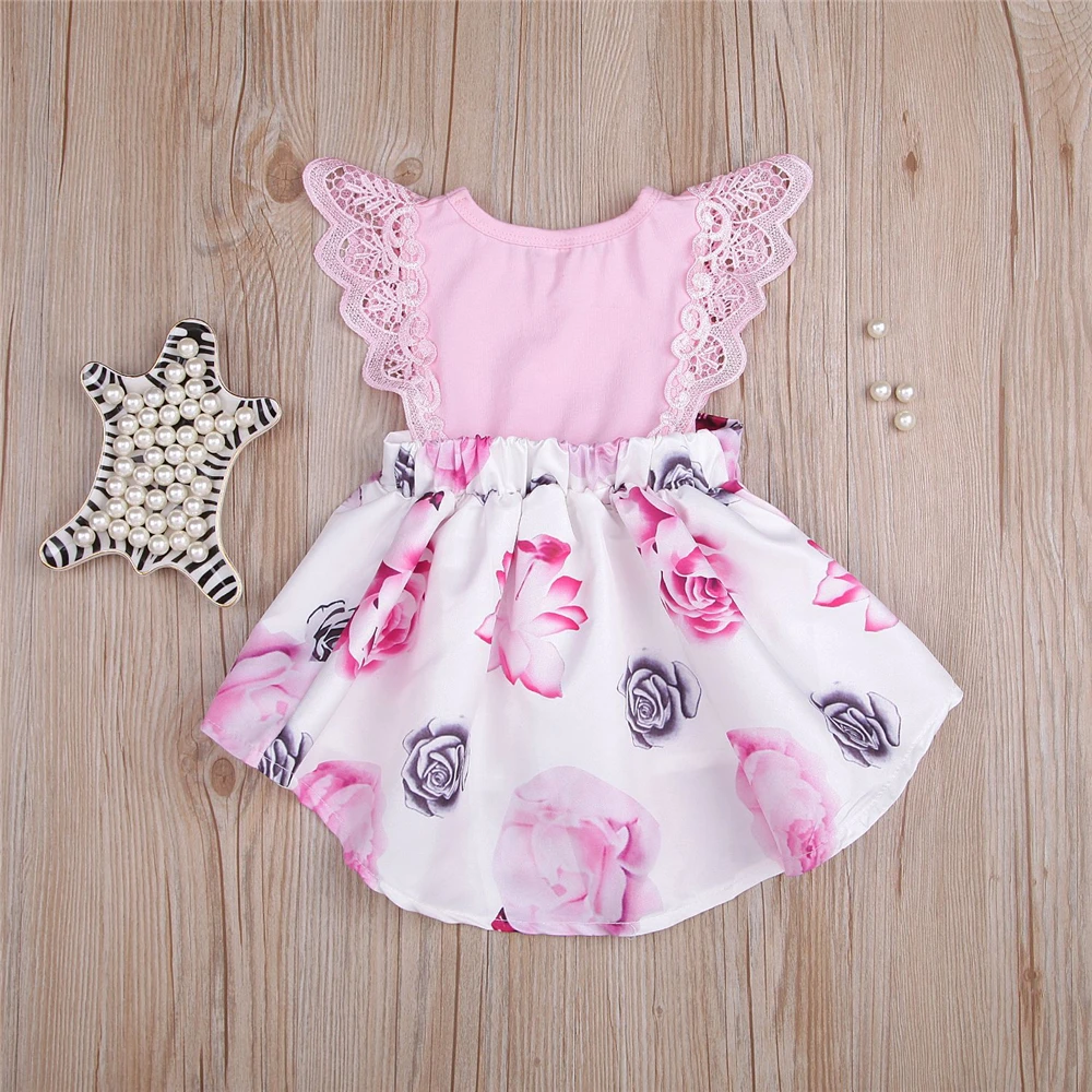

Newest Boutique Summer Dress Baby Girl Clothes 0-3 Years Princess Costume Infant Girls Baby Birthday Party Dress