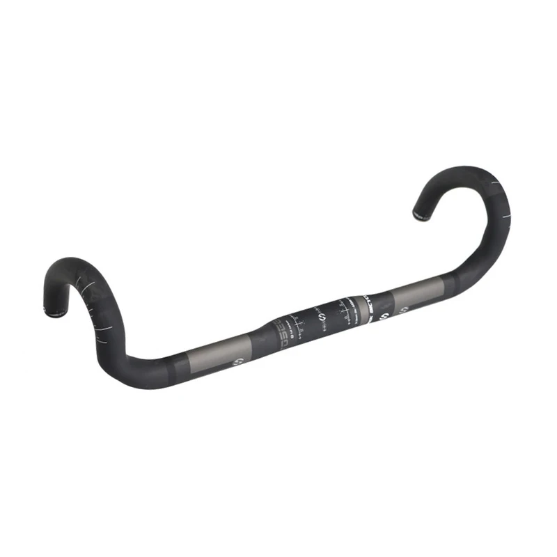 TOSEEK полный углеродное волокно руль для велосипеда внешний маршрутизации Руль уд