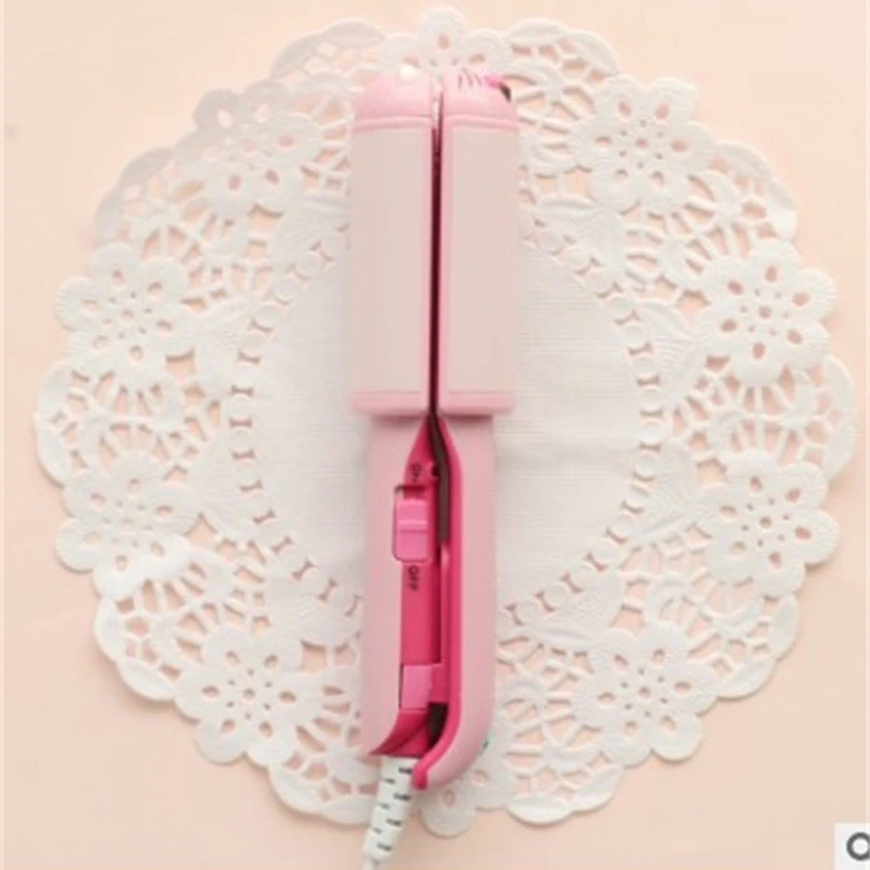 

New Mini Fruit Electric Splint Curler Curling Stick Creative Cartoon Straight Hair Plate