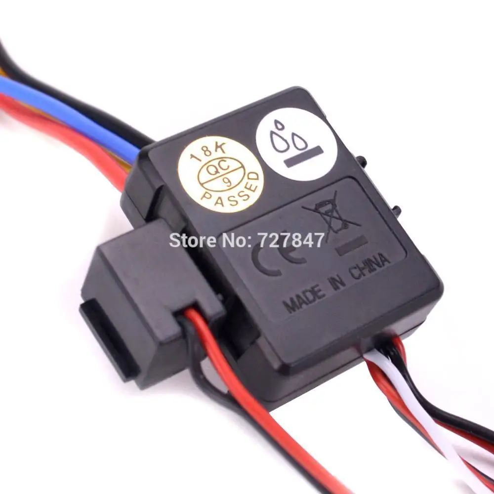 Турбо гоночный водонепроницаемый 25A TB 60025 ESC Матовый регулятор скорости 1A/6 V BEC для