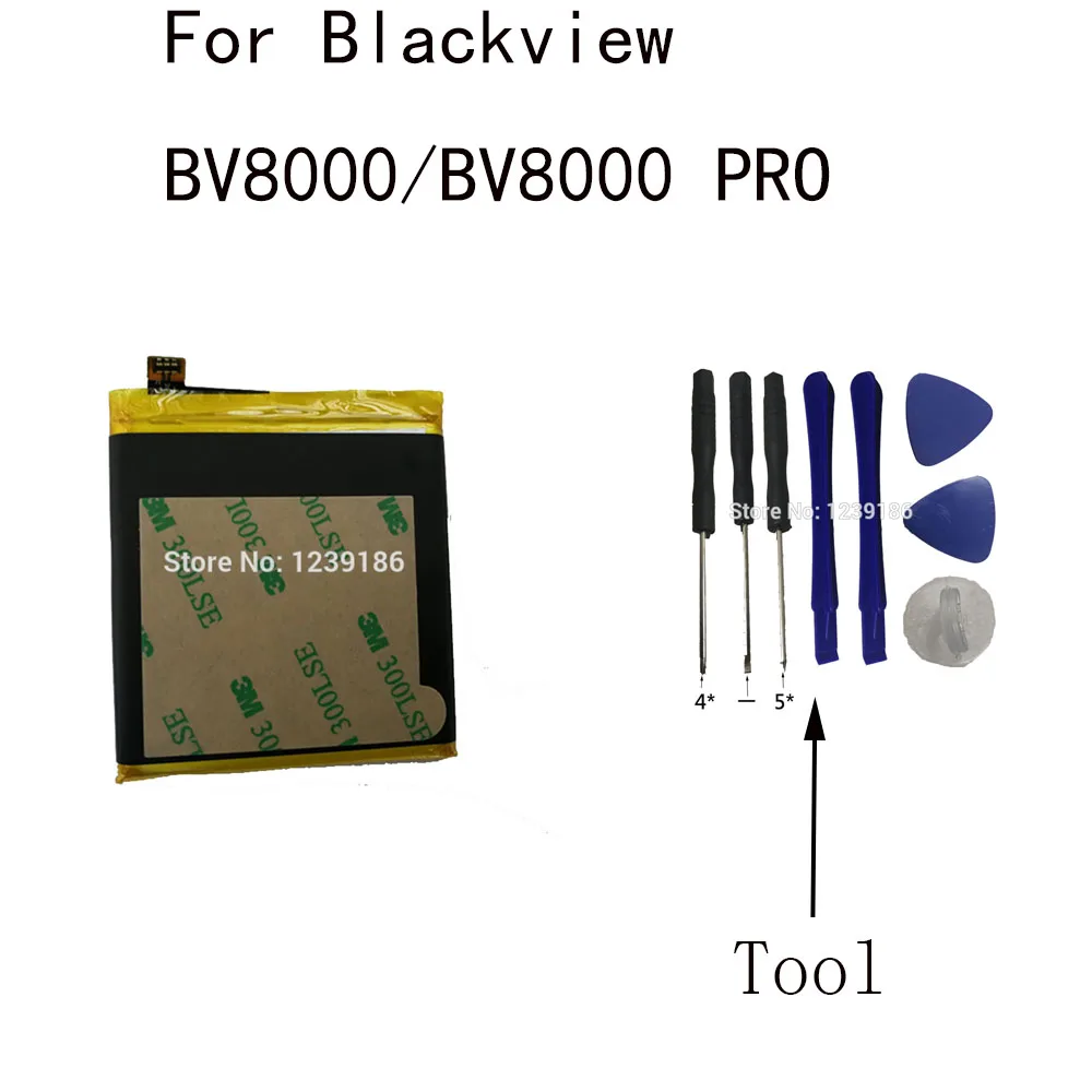 Оригинальный Сменный аккумулятор для Blackview BV8000 со встроенным аккумулятором 4180