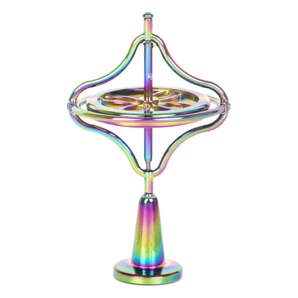 

Colorful Creative Scientific Educational Alloy Fingertip Precision Gyroscope