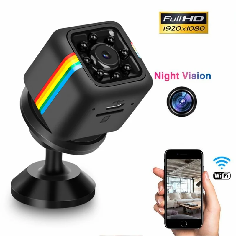 

SQ11 1080P Wifi Mini Camera Portable Night IP Camera Outdoor Sports Motion Detection DVR Micro Camcorder