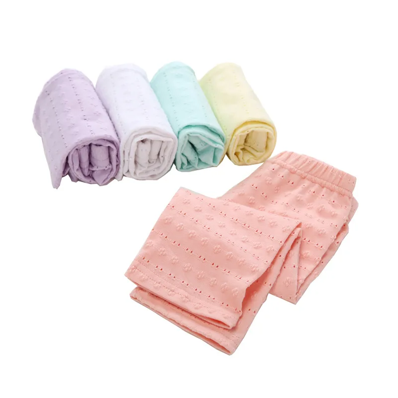 От 2 до 10 лет летняя 2021 брюки летние тонкие леггинсы для малышей с короткими