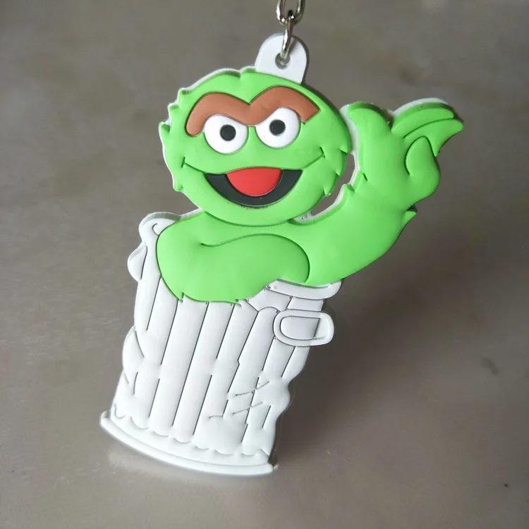 COSANER серия Улица Сезам аниме-брелок для ключей пвх мультяшный брелок подарки на