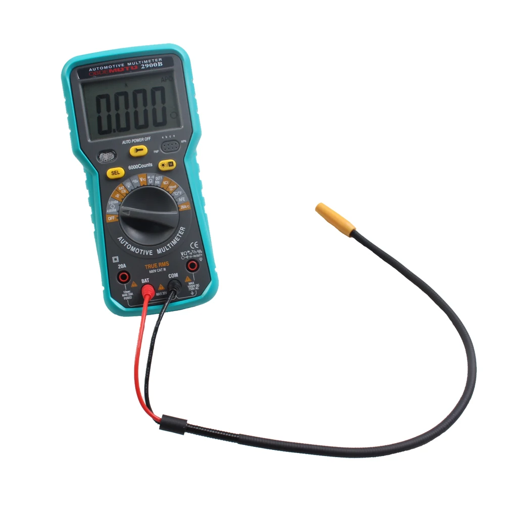 

Professional Automotive Digital Multimeter with Wireless RPM And Automatic measuring range