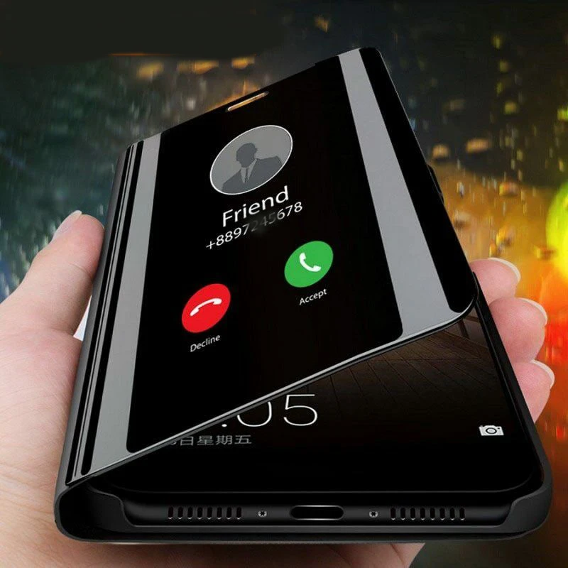 Умный прозрачный зеркальный флип-чехол для Huawei Mate 20X 20Pro 20 8 9 10 Pro Mate10 | Мобильные