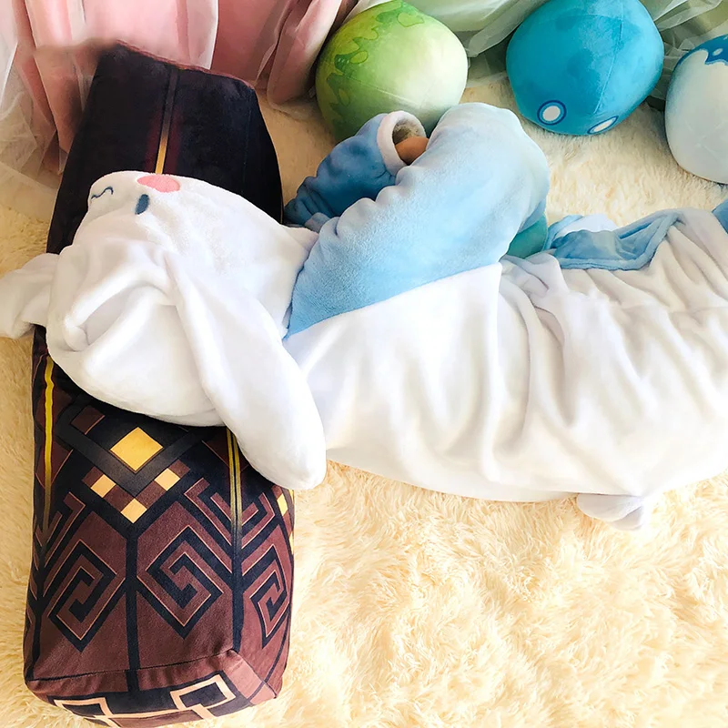 

Stuffed 78cm Game Genshin Impact Zhongli Pillars Short Plush Pillow Toys For Children Students Anime Sofa Cushion Birthday Gifts