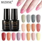 MIZHSE Гель-лак для ногтей УФ цвета Гибридный Гель-лак для рисования Гель для ногтей праймер Топ основа Блестящий Гель-лак Красота лак белый