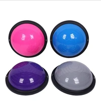 wave speed ball 46cm half round balance yoga ball for home fitness thickened anti slip explosion proof pvc material small size