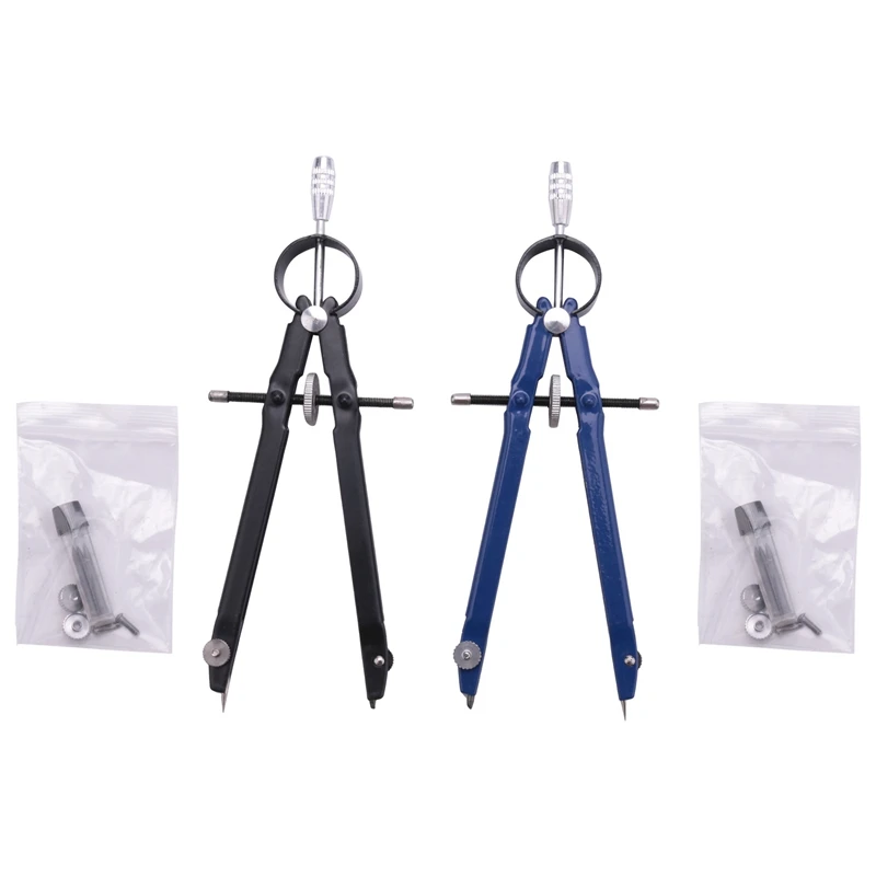 

Professional Compass with Lock Compass for 6inch Spring Bow Compass Precision Compass Math Drafting Compass