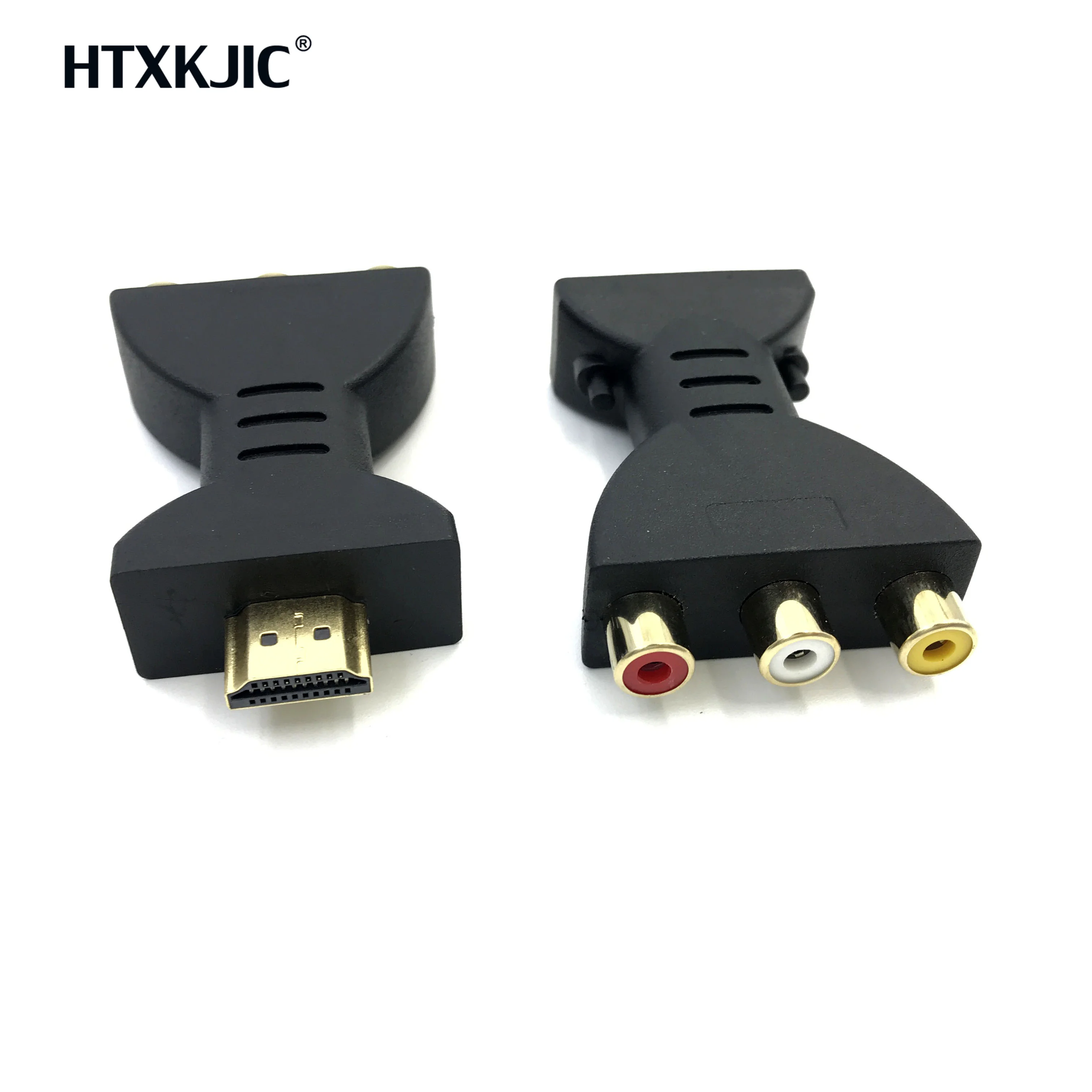 

1080P SCART to Video Audio Converter Signal Adapter with Charging Adapter Cable for TV Box HDTV DVD Projector Converter