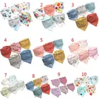 5 шт.упак. Детские хлопковые нагрудники для кормления младенцев Детские Полотенца мальчиков бандана для девочек вытирания слюней младенцев Треугольники мяч