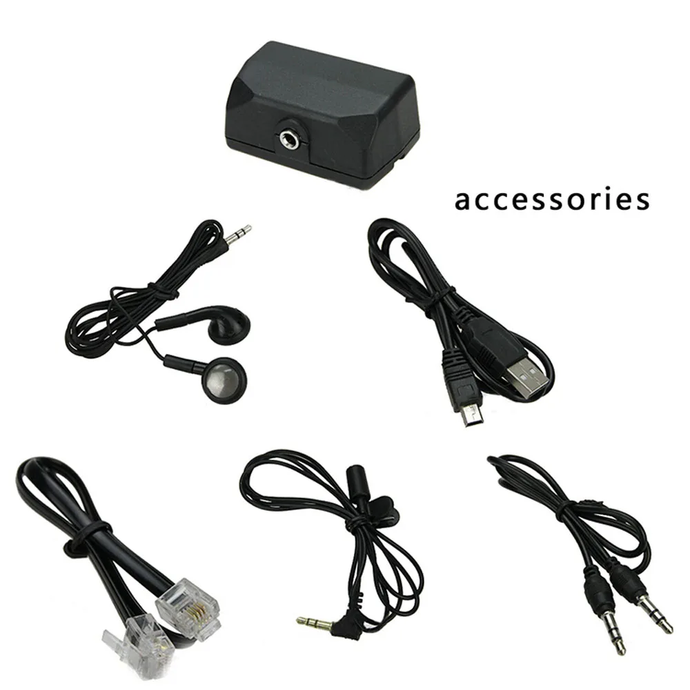 

003 Portable LCD Screen 8GB Digital Voice Recorder Telephone Audio Recorder MP3 Player Dictaphone 609