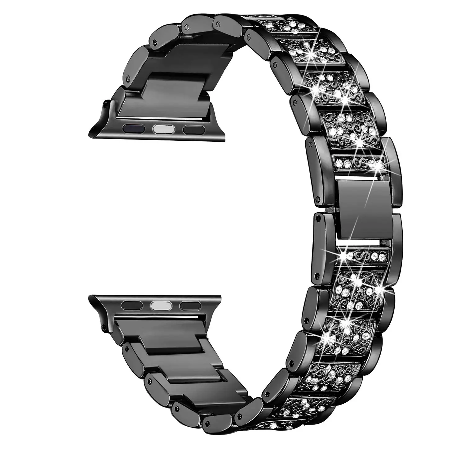 Женские часы диаморемешок для apple watch 4 band 40 мм 44 мм correa apple watch 38 мм iWatch band 42 мм браслет из нержавеющей стали ремешок для часов