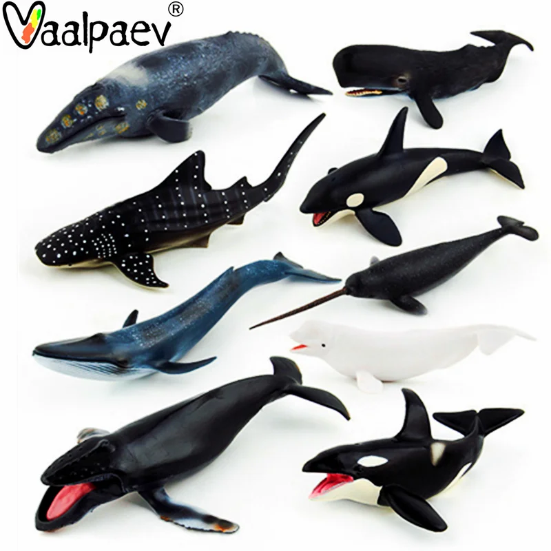 Реальная жизнь Единорог КИТ масштаб экшн-фигурки морские животные убийца Акула