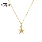 Женское колье CANNER из серебра 925 пробы с подсолнухами