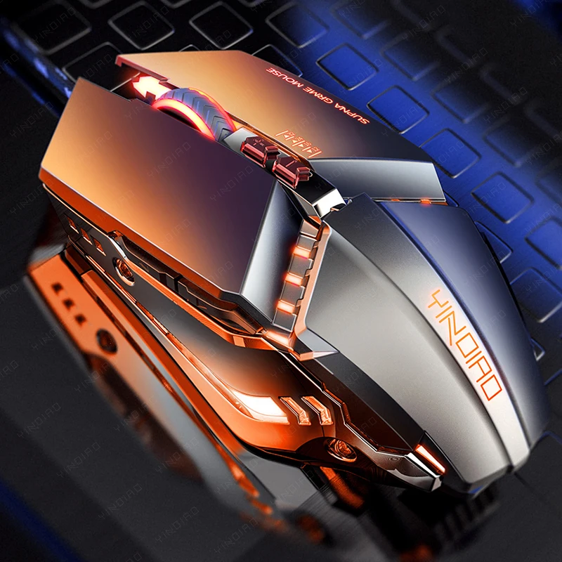 

Silver Eagle Professional Gamer Gaming Mouse 3200DPI Adjustable Wired Optical LED Computer Mouse USB Wired Laptop Mouse