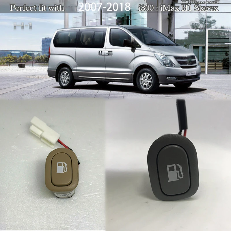 Открывалка для наполнителя топлива переключатель серого цвета Hyundai i800 Starex 2007 2018