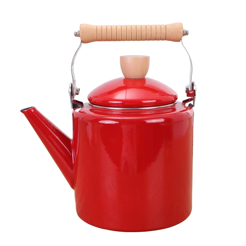 2L чайники кофе кухонная утварь керамический чайник эмаль может использоваться