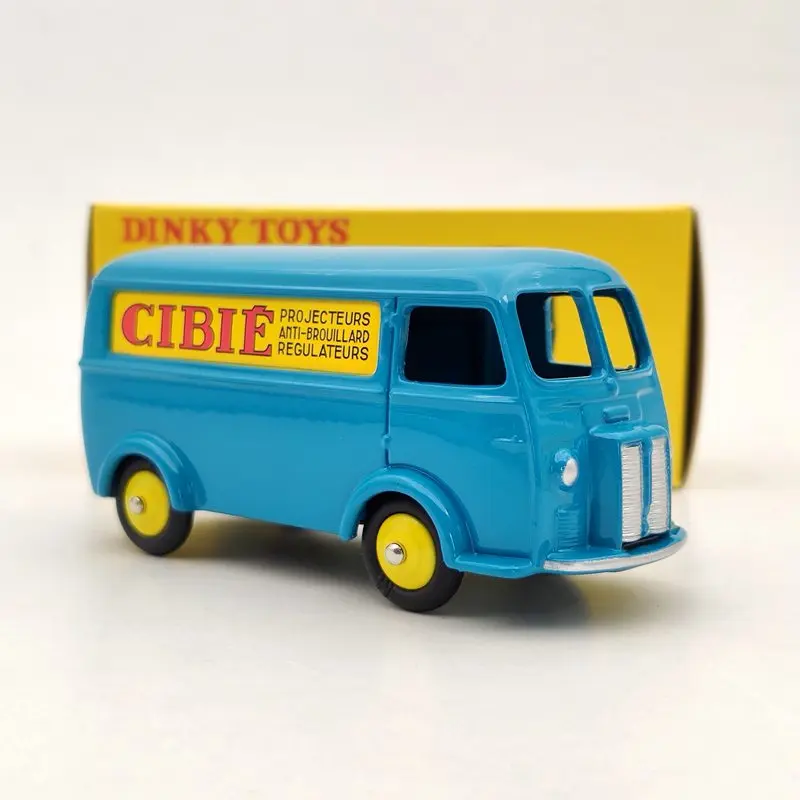Лот из 5 шт. Atlas 1:43 Dinky Toys 25BV для Fourgon Postal P ~ d.d.3.a синие модели| |