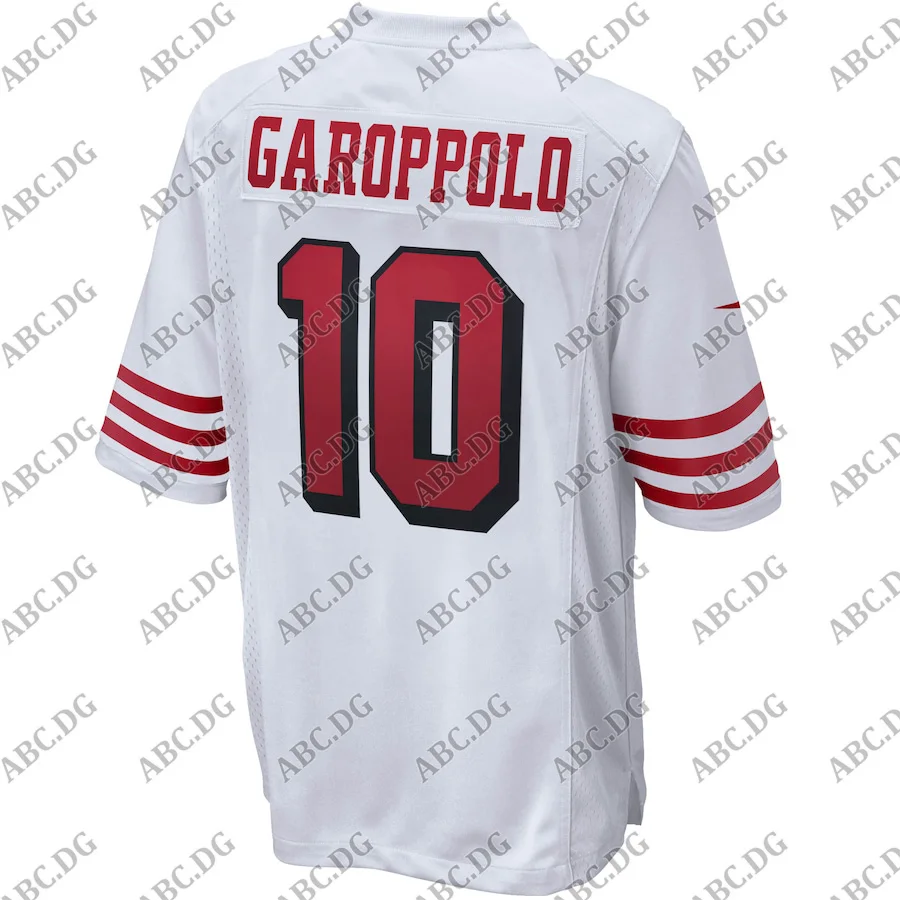 

Men Women Kid Youth San Francisco Jimmy Garoppolo White Alternate Game Jersey