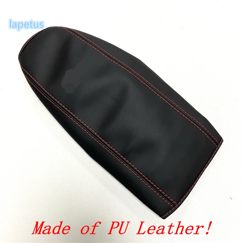 

Lapetus Center Armrest Box Holster Protection Pad Decoration Mat Cover Kit Fit For Ford Focus 2019 2020 2021 PU Leather