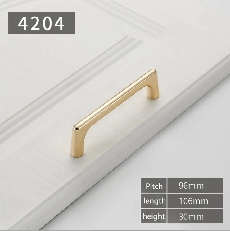 4204-96mm Ручки для мебели, ручки для ящиков, ручки для ящиков - Цвет: 4204-96mm