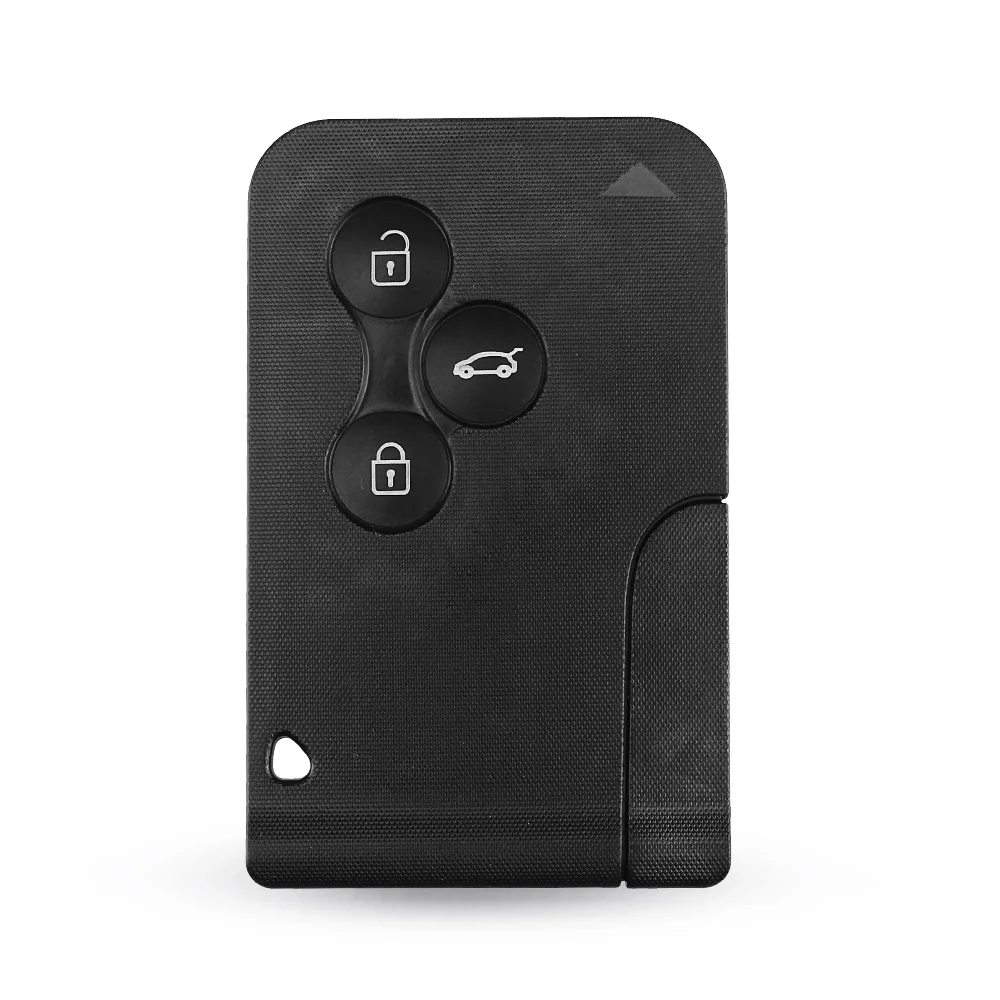 Dandkey 5pcs 434Mhz 3 Button Smart Card Key ID46 PCF7947 Chip For Renault Clio Logan Megane 2 Scenic 2003-2008 Remote Car | Автомобили и