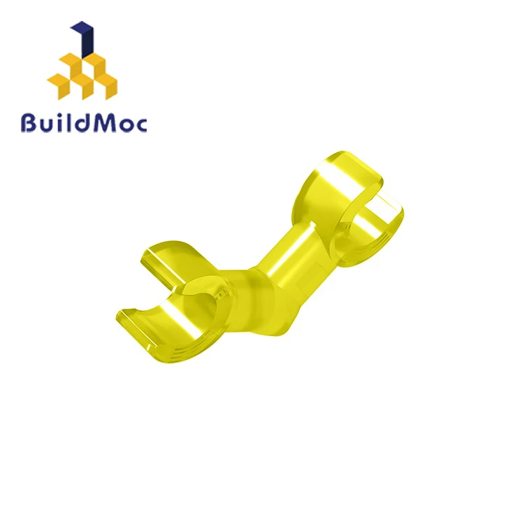 BuildMOC изогнутый Скелет на 93609 руку с зажимами для строительных блоков детали