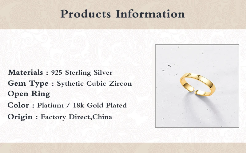 

Aide 925 Silver Minimalist Women's Rings Glossy Open Rings For Men Girls Finger Rings Anillos Bague Femme Argent 925 3/4/6/9mm