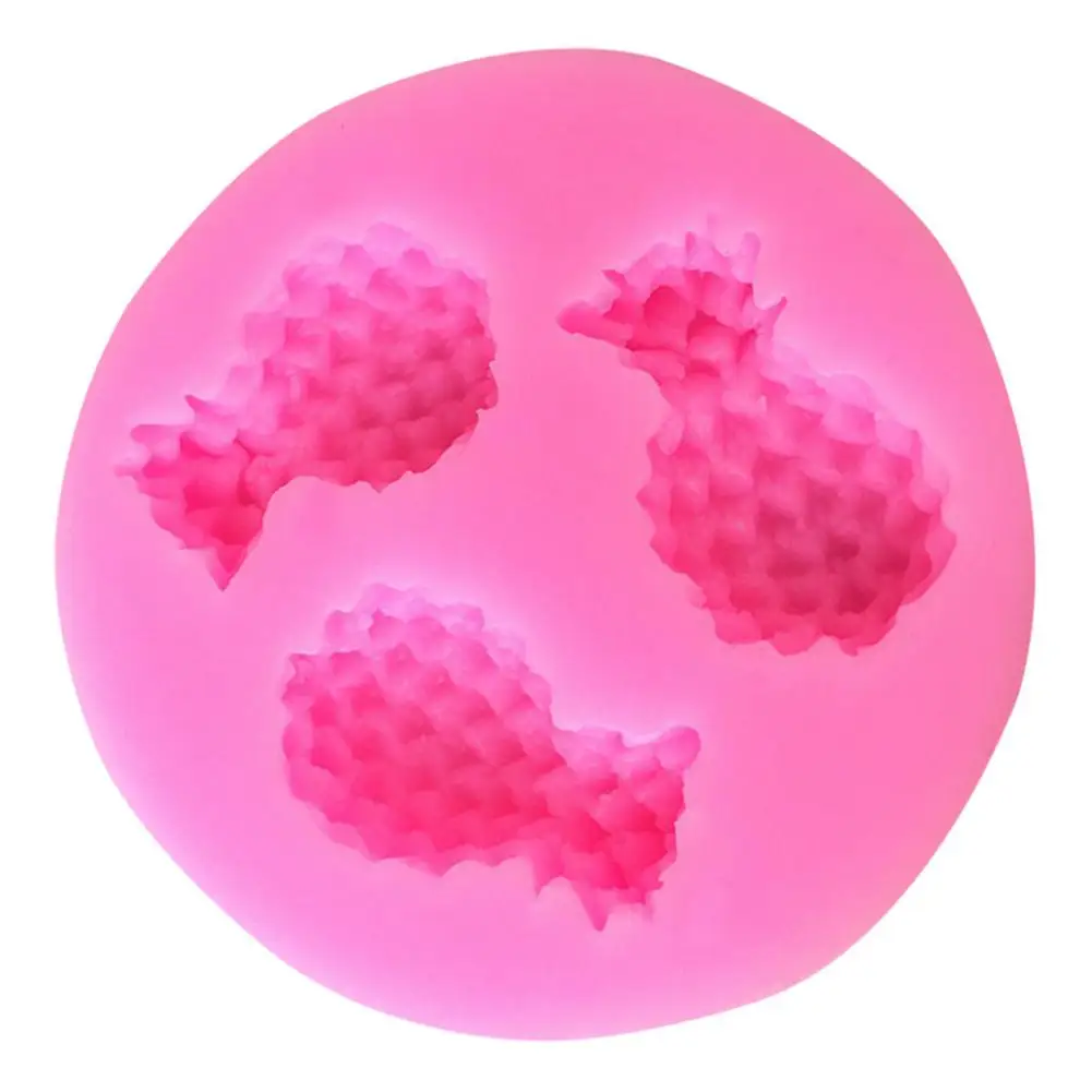 2020 Новое прибытие Ананас Фрукты силиконовая декоративная форма для выпечки