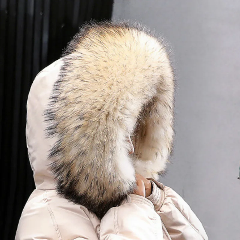 

Down padded jacket women's new style women's autumn and winter short Korean style loose fashion big fur collar cotton coat