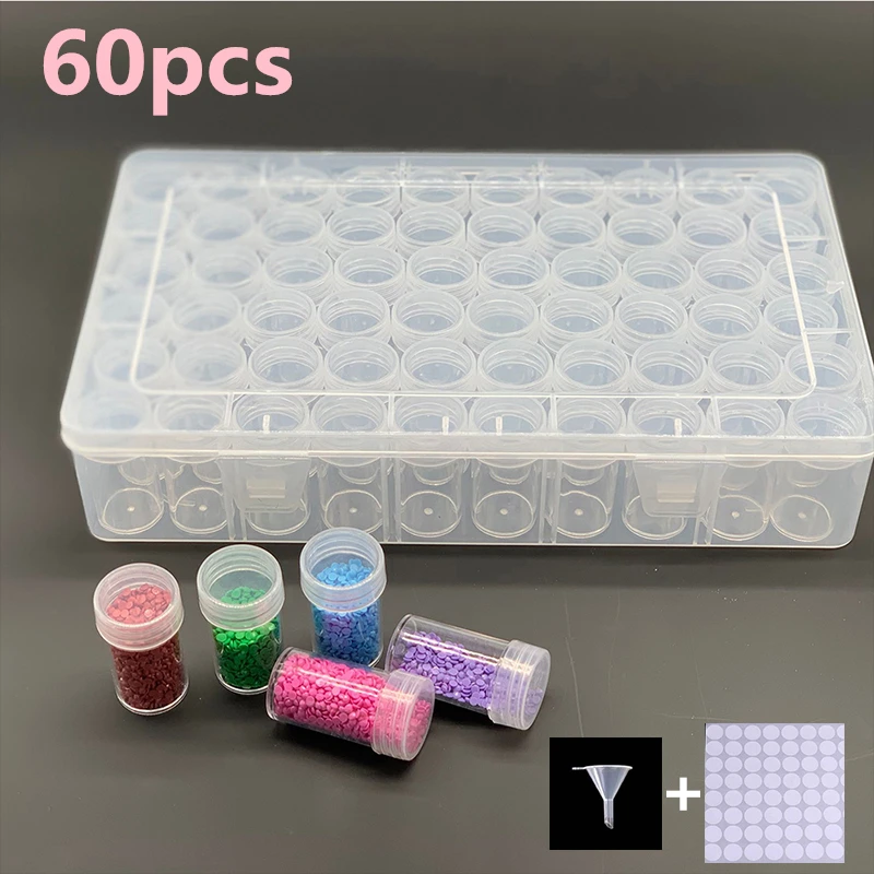 5d алмазная живопись коробка для хранения 56/60/64/256 украшения бутылок из бисера с