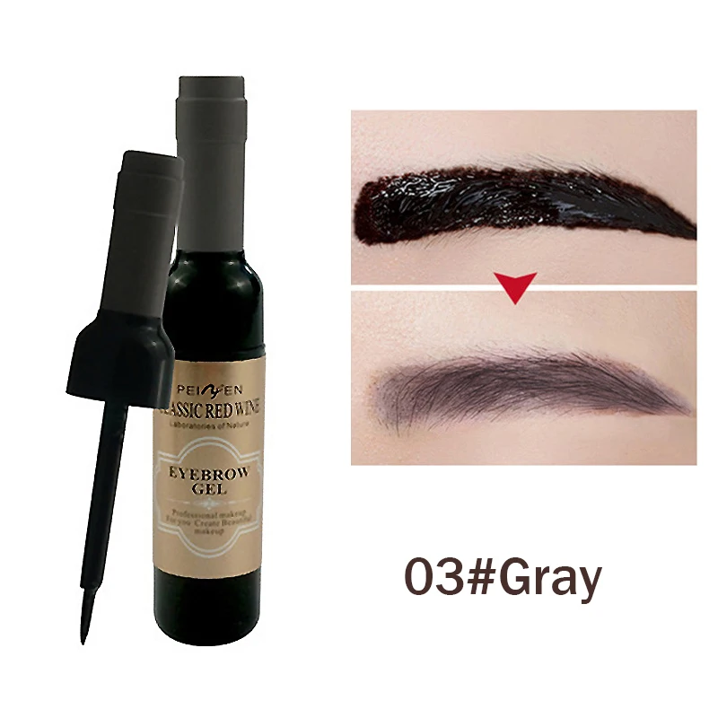 Краска для декоративной косметики крем бровей стойкий натуральный водостойкий