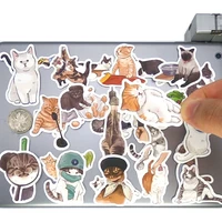 50pcs cute cats cartoon graffiti kawaii pets diary scrapbook notebook stationery phone laptop case guitar stickers for kids toys