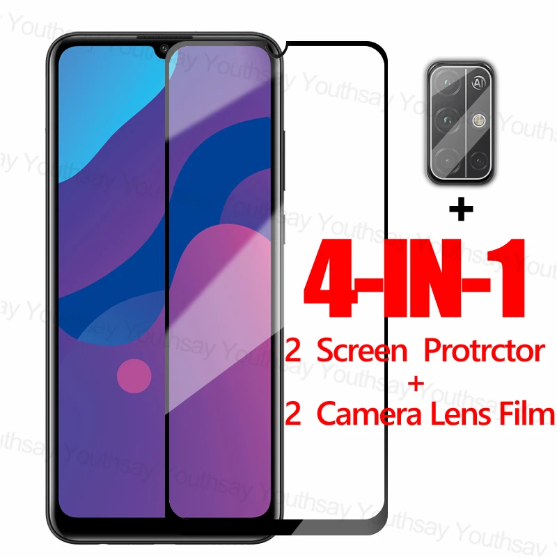 Полное покрытие экрана протектор для Huawei Honor 9A 9C 8X 9X 20 стекло Y9s Y6s Y7P Y9 Prime 2019 P30 Lite