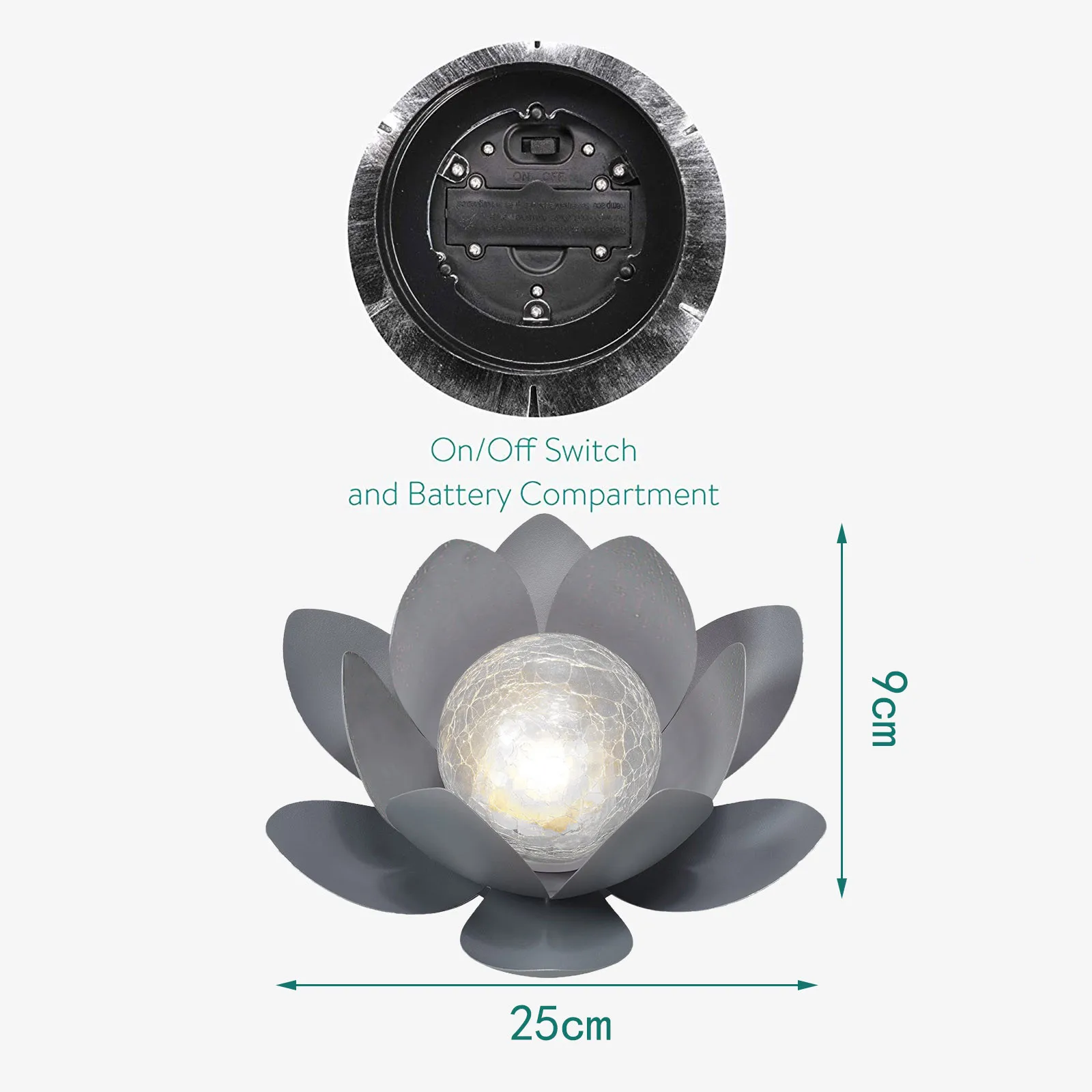 

40@ 2pc Solar Lamp Garden Lighting Flower Decorative Solar Flowers Warm White Garlands Garden Christmas Decor Light For Garden