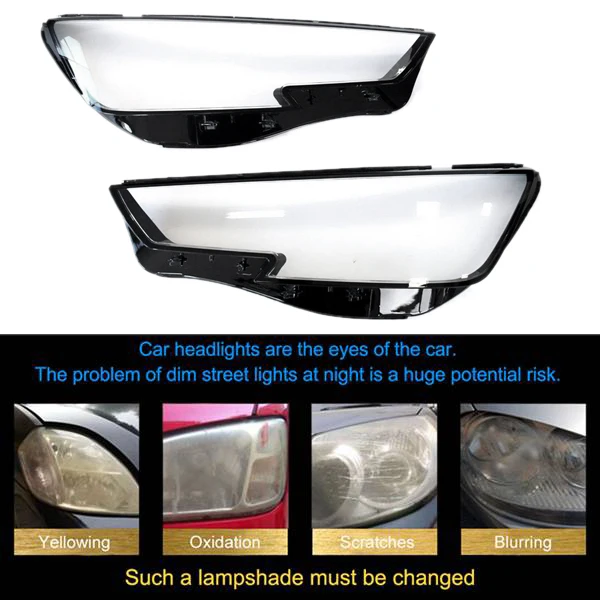 2 шт Автомобильный прозрачный головной светильник крышка объектива Замена лампы