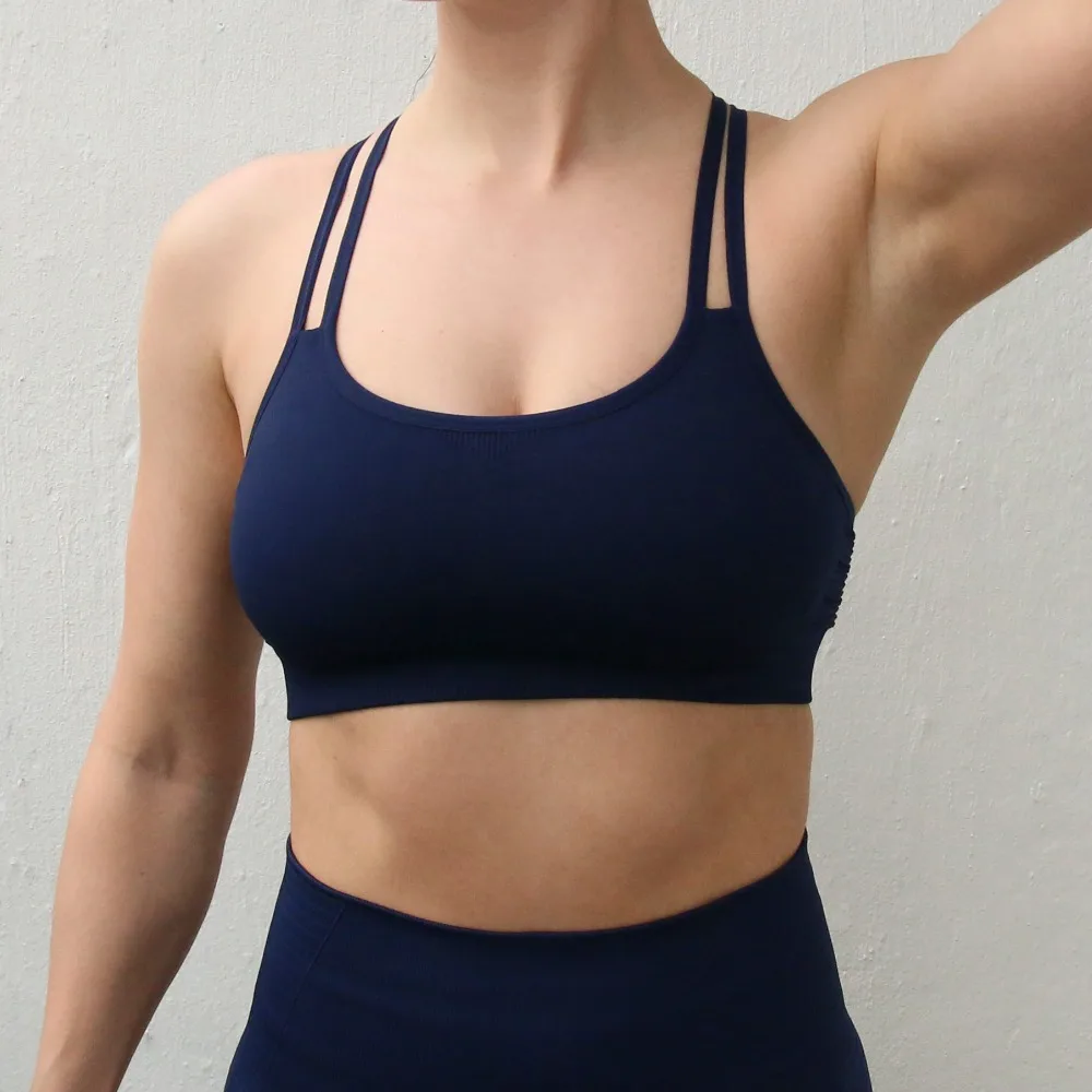 Женский бесшовный бюстгальтер Nepoagym для занятий фитнесом и йогой|Спортивные топы|